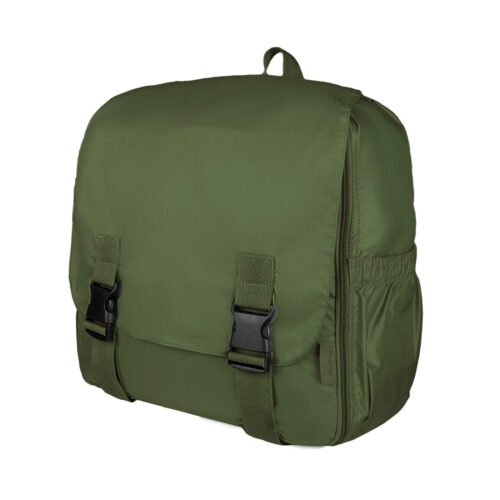 Mochila Cabina Verde Militar (Apto para Cabina de avión)
