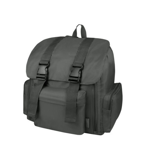 Mochila Mochilera Gris (Apto para Cabina de avión)