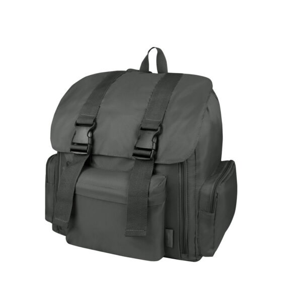 Mochila Mochilera Gris (Apto para Cabina de avión)