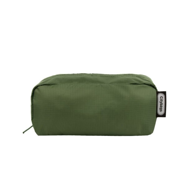 Cosmetiquera Pequeña Verde Militar