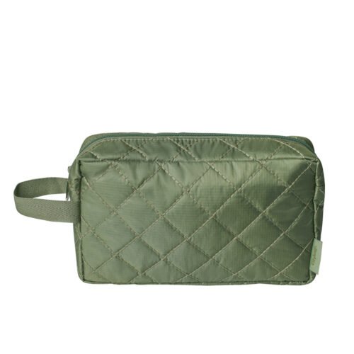 Cosmetiquera Grande Puffer Verde