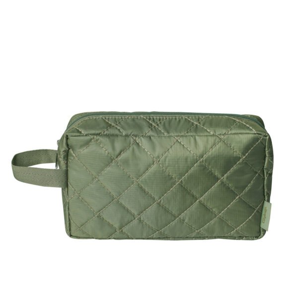 Cosmetiquera Grande Puffer Verde