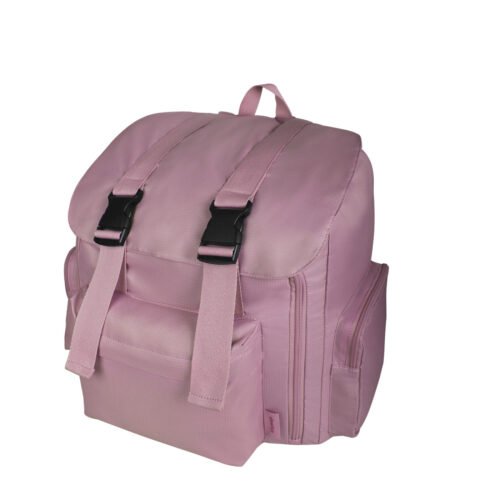 Mochila Mochilera Rosado Pastel (Apto para Cabina de avión)