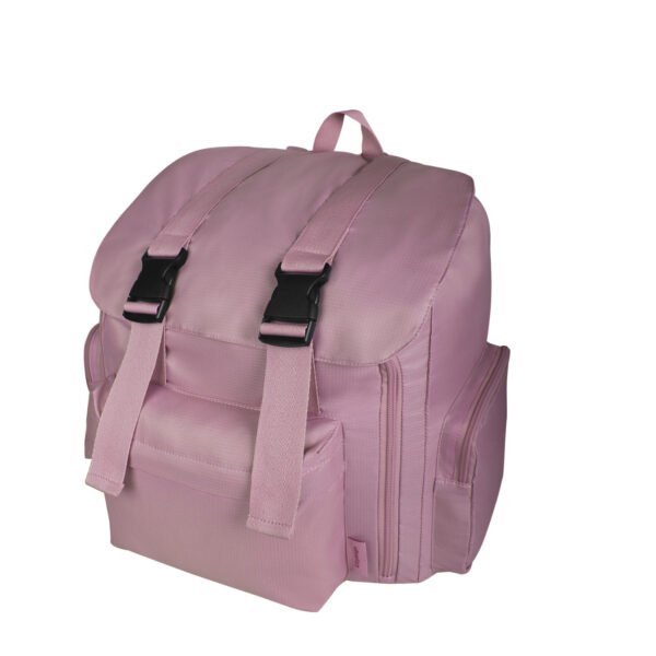 Mochila Mochilera Rosado Pastel (Apto para Cabina de avión)