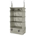 Cubo Organizador de viaje Acordeón 6 compartimientos Light Beige