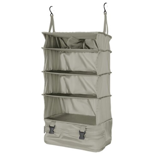 Cubo Organizador de viaje Acordeón 6 compartimientos Light Beige
