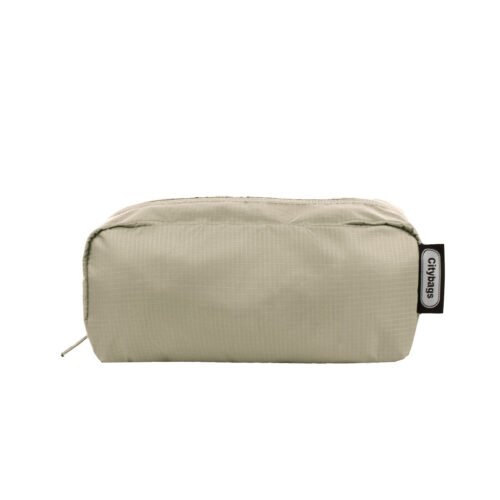 Cosmetiquera Pequeña Beige