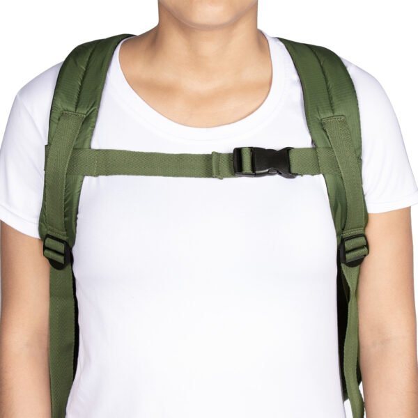 Mochila Cabina Verde Militar (Apto para Cabina de avión)