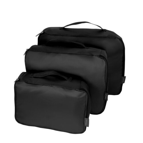 SET X3 CUBOS ORGANIZADORES NEGRO