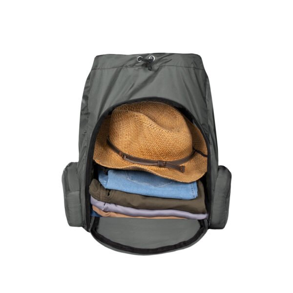 Mochila Mochilera Gris (Apto para Cabina de avión)
