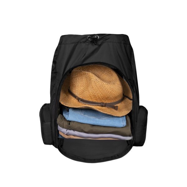 Mochila Mochilera Negra (Apto para Cabina de avión)
