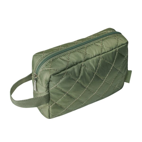 Cosmetiquera Grande Puffer Verde