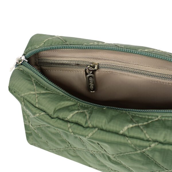 Cosmetiquera Grande Puffer Verde