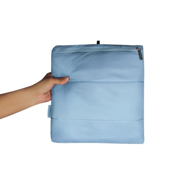 Mochila Mochilera Azul Claro (Apto para Cabina de avión)