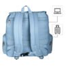 Mochila Mochilera Azul Claro (Apto para Cabina de avión)