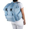 Mochila Mochilera Azul Claro (Apto para Cabina de avión)