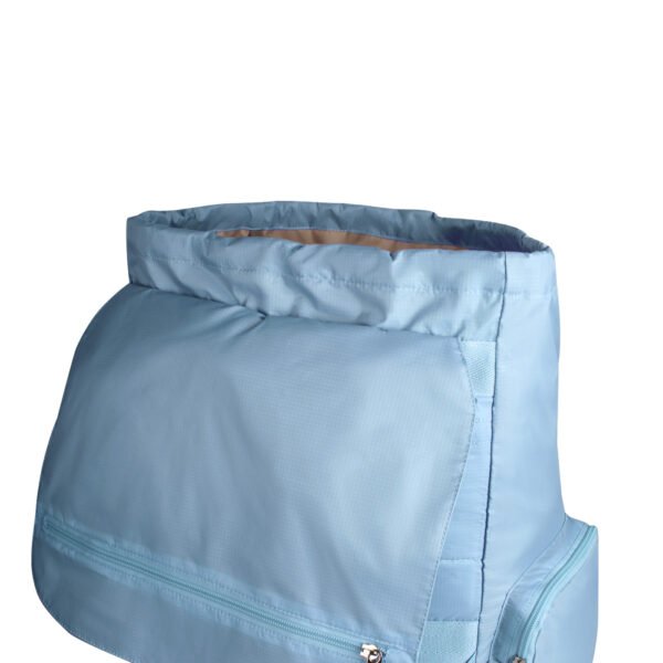 Mochila Mochilera Azul Claro (Apto para Cabina de avión)