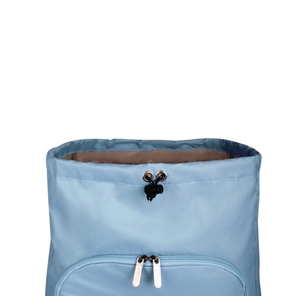 Mochila Mochilera Azul Claro (Apto para Cabina de avión)