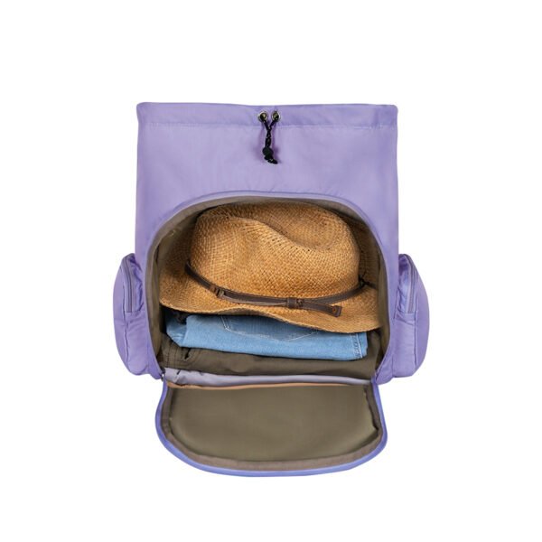 Mochila Mochilera Morado Lila (Apto para Cabina de avión)