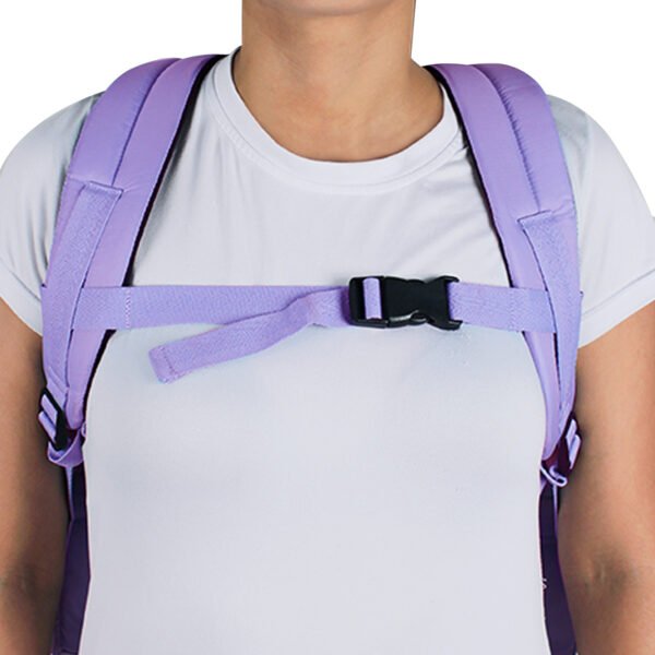 Mochila Mochilera Morado Lila (Apto para Cabina de avión)