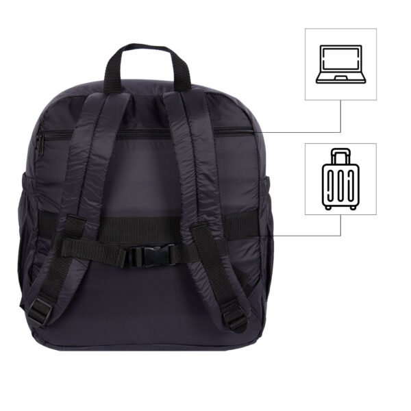 Mochila Cabina Negra (Apto para Cabina de avión)