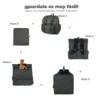 Mochila Mochilera Morado Lila (Apto para Cabina de avión)