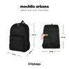 Mochila Urbana Morado Lila