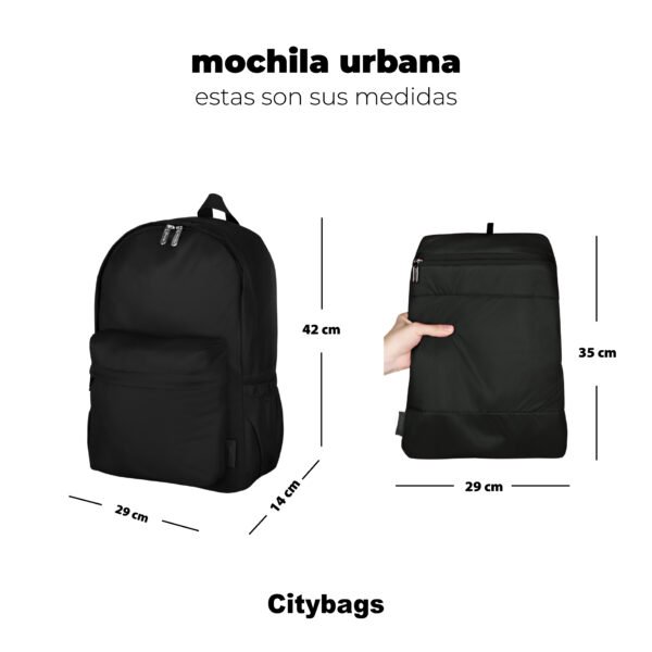 Mochila Urbana Morado Lila