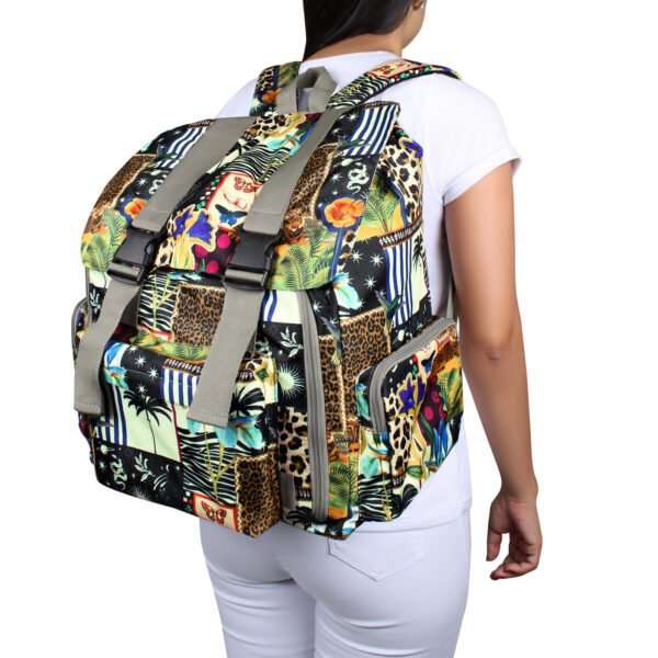 1825-5MorralMochileroPequenoULTRAEstampadoGlamCitybagsMulticolordoshebillas Mochila Mochilera Ultra Estampado Tropic