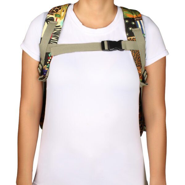 1825-6MorralMochileroPequenoULTRAEstampadoGlamCitybagsMulticolor Mochila Mochilera Ultra Estampado Tropic