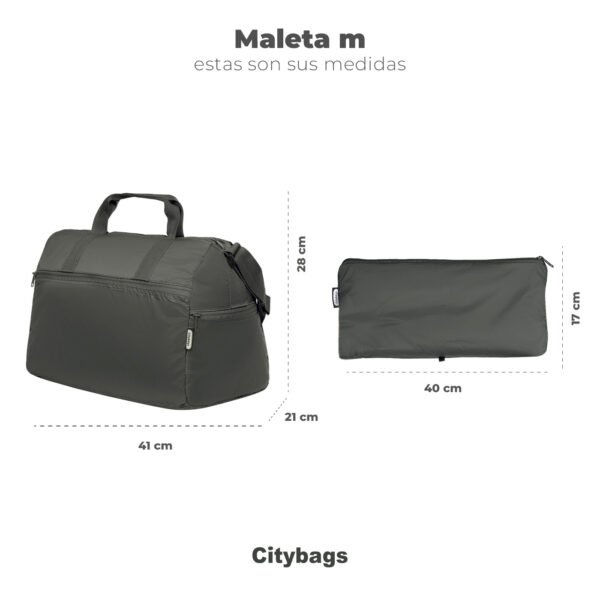 Maleta M Ultra Plegable Estampado Queen