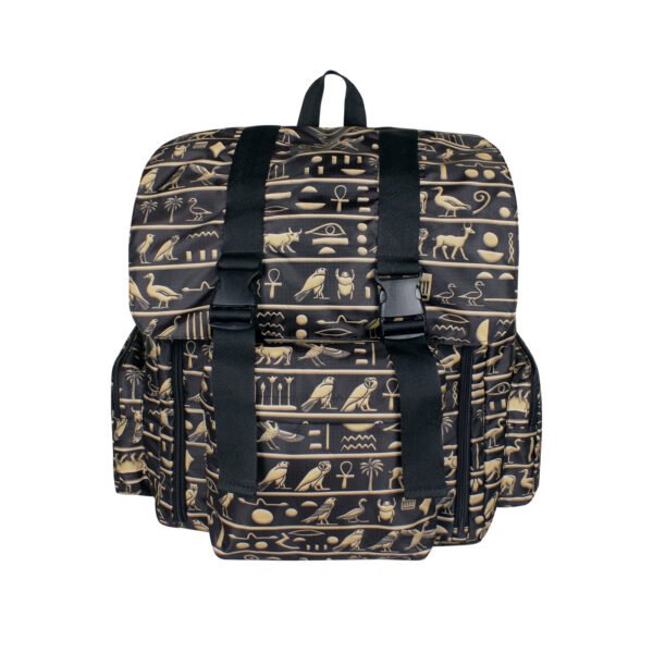 2408-3MorralMochileroPequenoULTRAEstampadoCleopatraCitybagsMulticolor Mochila Mochilera Ultra Estampado Cleopatra