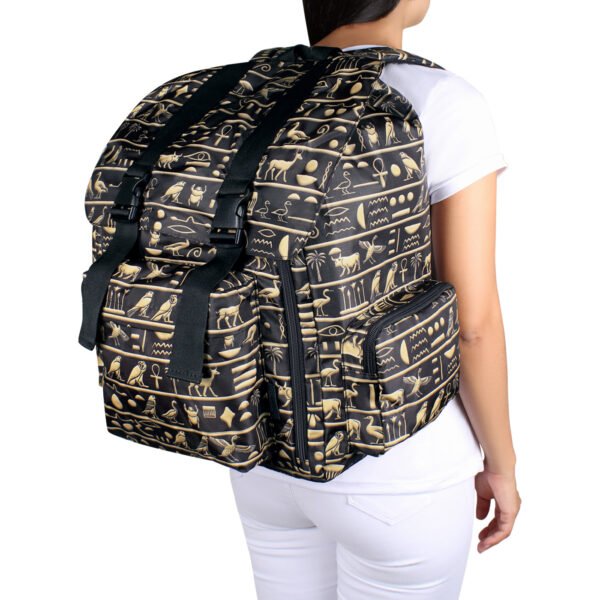 2408-5MorralMochileroPequenoULTRAEstampadoCleopatraCitybagsMulticolor Mochila Mochilera Ultra Estampado Cleopatra