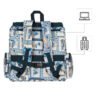 2557-4MorralMochileroXLULTRAEstampadoTropicCitybagsMulticolor Mochila Mochilera ULTRA Estampado Glam