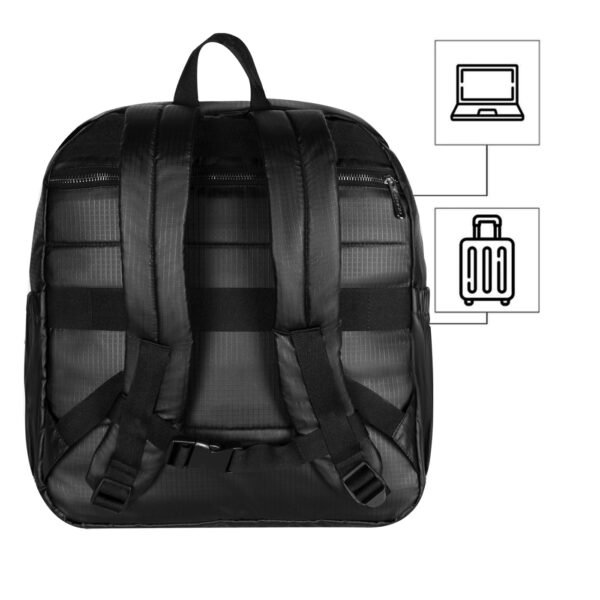 Mochila Cabina Ultra Brillante Negro