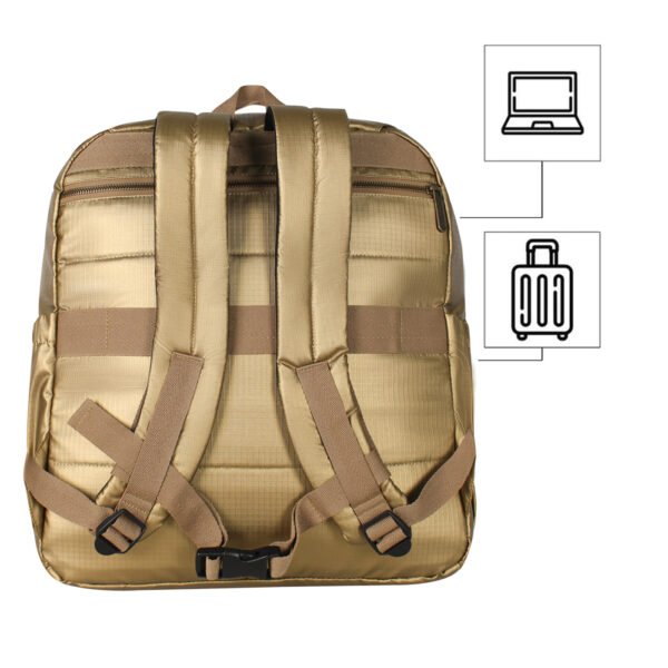 Mochila Cabina Ultra Brillante Gold