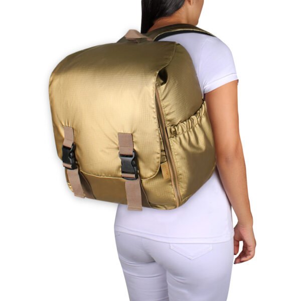 Mochila Cabina Ultra Brillante Gold