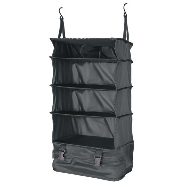 Cubo Organizador de viaje Acordeón 6 comaprtimientos Light Gris