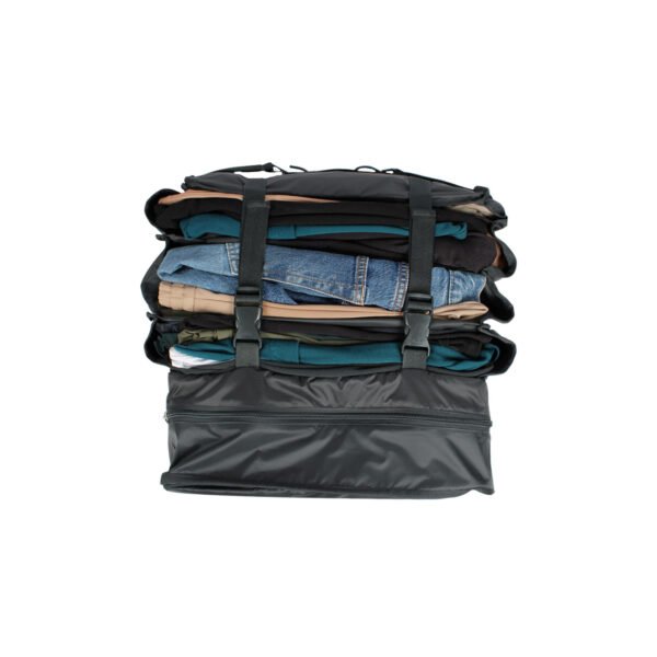 Cubo Organizador de viaje Acordeón 6 comaprtimientos Light Gris