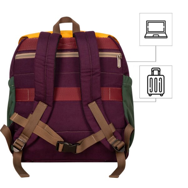 2978-4Morral Cabina Tapa Refresh Estampado - 100% poliester Mochila Cabina Tapa Refresh Estampado