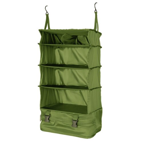 Cubos Organizador de viaje Acordeon 6 compartimientos Light Verde Pino