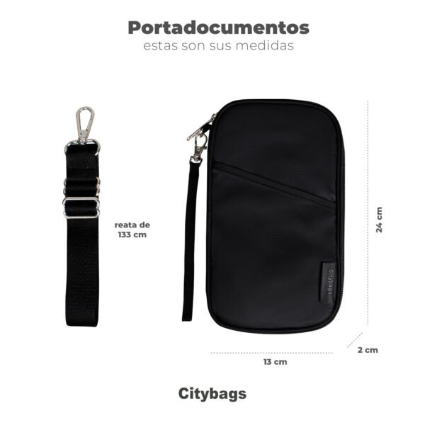 Portadocumentos viajero