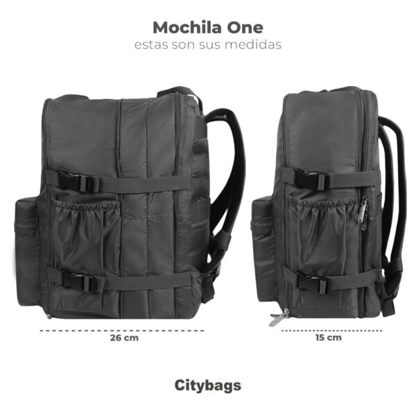 Mochila One Light Negro