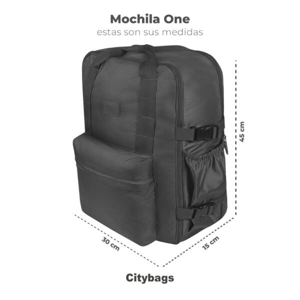 Mochila One Light Negro